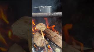 Traditional Fire-Roasted Bread – A Lost Art! 🔥🍞