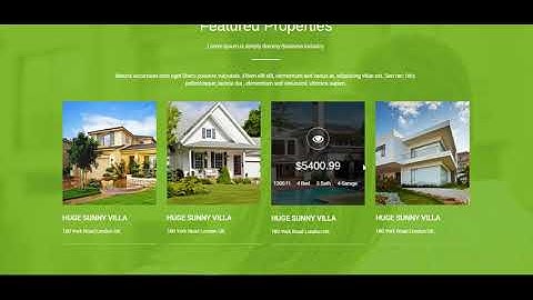Best Real Estate HTML5 Responsive Landing Page Template