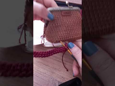 ÇANTA VƏ PULQABI TOXUMA QAYDALARI bag and purse knitting çanta ve cüzdan yapımı 1-Cİ HİSSƏ