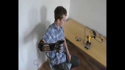 Sensoric system for controlling of robotic arm movement (MPU6050, flex sensor, LPC1769 + LPC11U24)