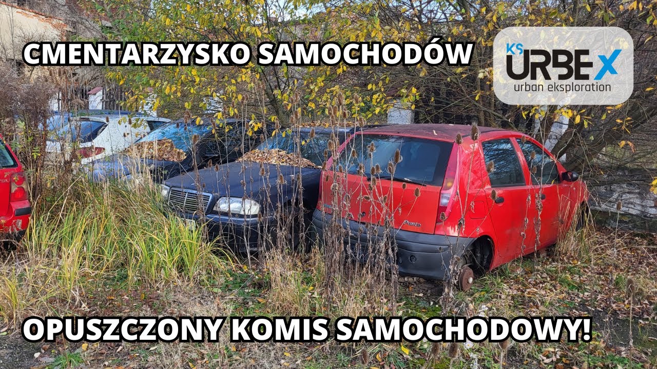 Cmentarzysko samochodów - Opuszczony komis samochodowy! // KS URBEX - Urban exploration #urbex