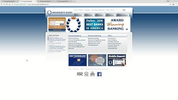Prosperity Bank Online Banking Login Tutorial