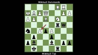 Greatest Chess Game Series Match - 38 Mikhail Botvinnik Vs Mikhail Tal - 1960 