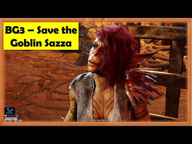 Baldur's Gate 3 Sazza Walkthrough, How to Rescue Sazza in Baldur's