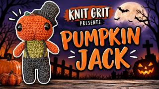 Pumpkin Jack Amigurumi | Crochet With Me | Halloween Spooky Pattern + PDF