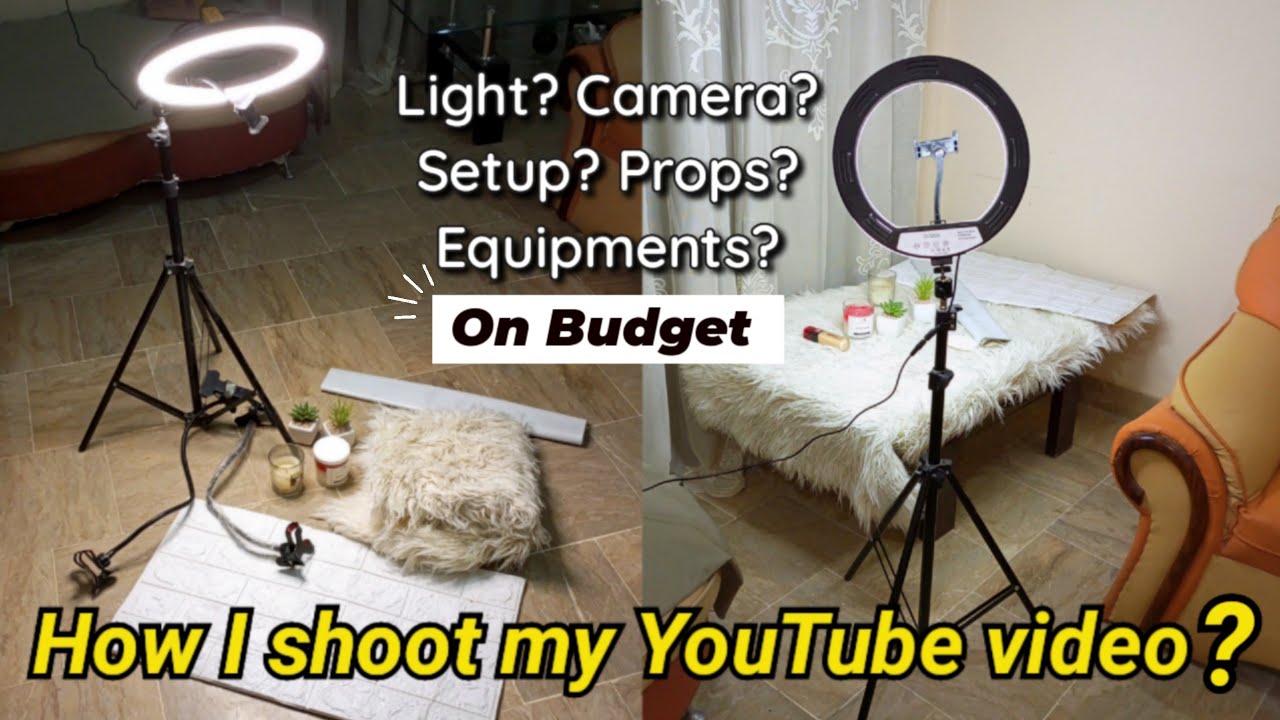 YouTube Setup & Equipments *on Budget* | Setup Tour - YouTube