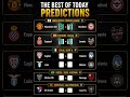 THE BEST OF TODAY PREDICTIONS 🔥⚽ Football Tips Today | Best Soccer Predictions &amp; Winning Picks | BET