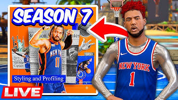 🚨SEASON 7 COUNTDOWN! STREAKING UP IN NEW PARK + COLLECTING REP BOOST + NEW REWARDS & EVENTS IN 2K25!
