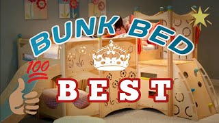 BEST BUNK BED WITH SLIDE AND SWING 👑 DECORATING IDEAS ❤️ ROOM TOUR DIY IKEA | BREAKFAST GAME SETUP