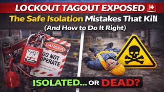 LOCKOUT TAGOUT EXPOSED 🚨The Safe Isolation Mistakes That Kill (And How to Do It Right)