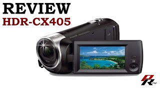 Sony HDRCX405 Handycam Video Camera Camcorder Test & Review!