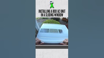 How to install a box AC unit in a sliding window, part 2