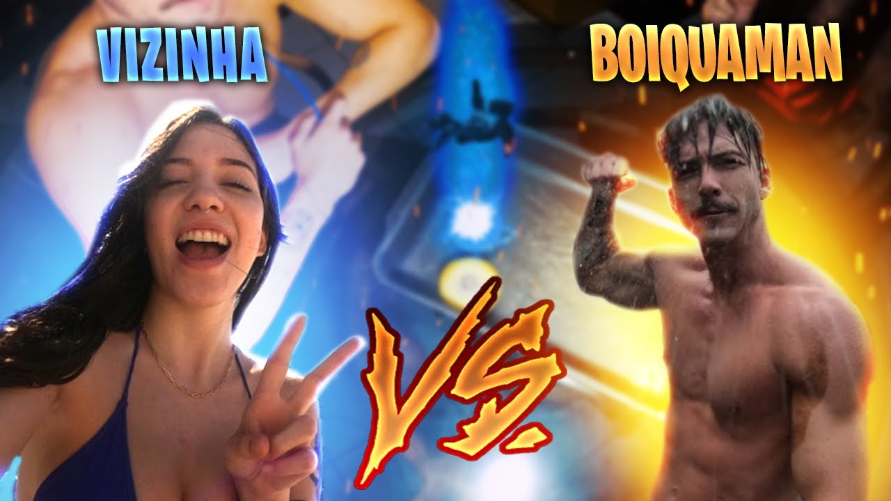 CONVIDEI MINHA VIZINHA PRA UM DUELO (fiz a boa)