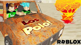 PILLA un COCHE desvencijao y TIRATE por la colina!!  ROBLOX