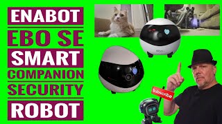Enabot Moving Home Interactive Pet Robot 1080P with 2 Ebo SE Security Camera 
