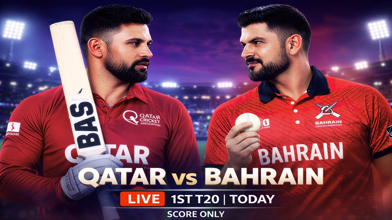 Qatar vs Bahrain Live Score | T20 Match Score Update | BAH vs QAT Live score update