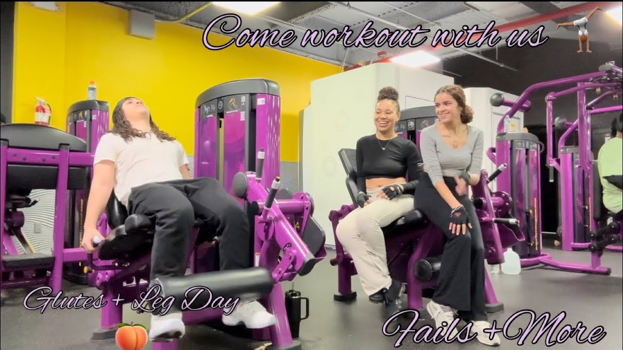 GYM VLOG🎧 Ft. Luis | Glutes+Leg Day | Come Workout With Us - YouTube