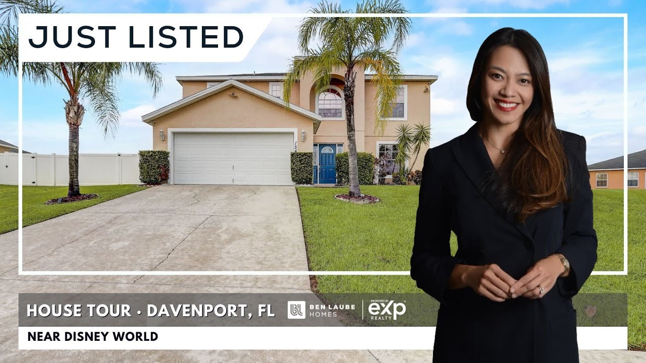 JUST LISTED In Davenport, FL 4 Bedroom Home for Sale Near Disney