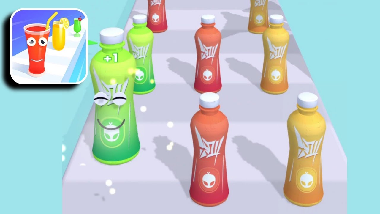 Juice Run 🍹🥤🧃Max Level - All Levels Gameplay (iOS & Android) Walkthrough Part 38