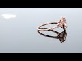 The Perfect Pink  Morganite &amp; Diamond Engagement Ring in Rose Gold!