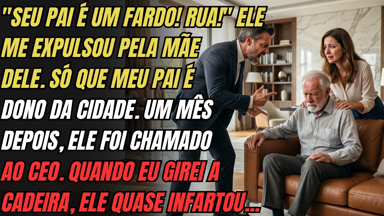 O zumbido do ventilador antigo dominava o silêncio naquela sala estreita quando o meu pai perguntou: "Por que escolhes viver a sofrer assim, minha filha?" Naquele momento, Tales entrou pela porta...