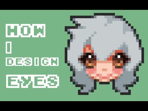Pixel art eyes design - Techniques and styles