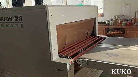 Wooden Shrink Wrap Packing Machine for Door Window Panel Board