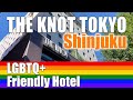 Lgbtq friendly hotel in japanthe knot tokyo shinjuku  travel to japan for lgbtq