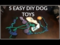 5 Super Easy DIY Dog Toys