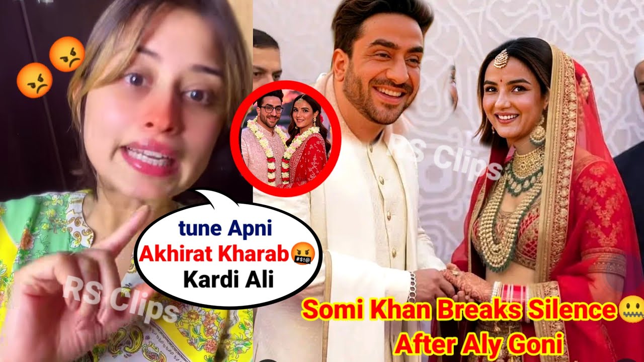 Somi Khan Says Ali Goni Did Mistake to Get Married With Jasmine Bhasin | Somi Angry Reaction😡 Ali