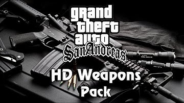 How to install HD Weapons Pack for GTA San Andreas