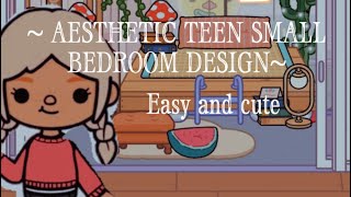 Aesthetic Teen Bedroom Design Small Version Easy And Cute