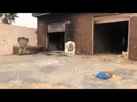 هنا شارع المطبات مأساة إنسانية