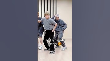 #bts #taehyung Dynamite dance 🤩💜#v #btsarmy #shorts