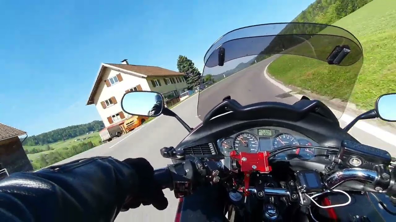 Honda Deauville Hittisau richtung Alpsee