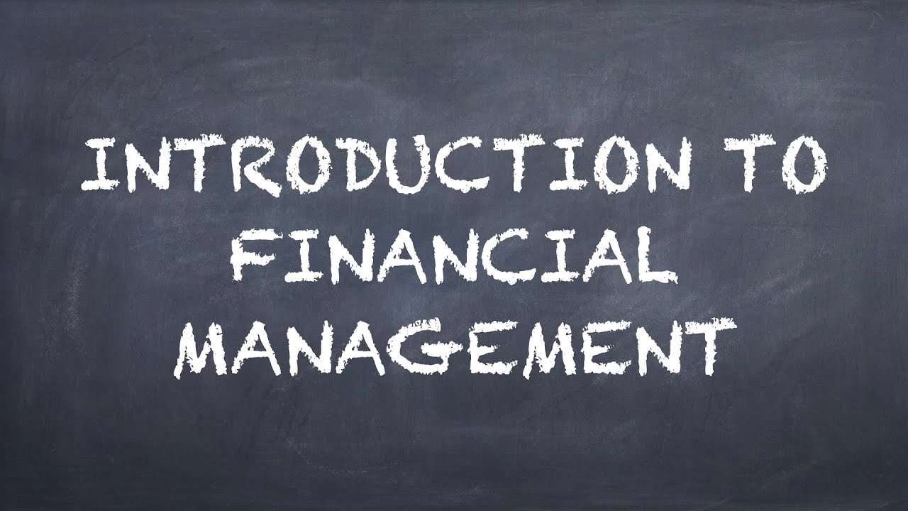 Introduction To Financial Management【Deric Business Class】