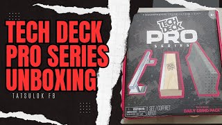 Tech Deck PRO SERIES Fingerboard obstacle | Unboxing