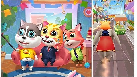 Cat Runner Decorate Home | IOS / Android Gameplay Walkthrough | Running Pet | Level 7