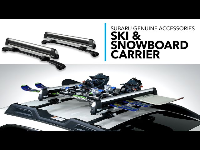Subaru Ski & Snowboard Carrier Roof Rack Mounted