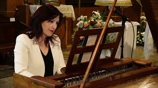 Silvia Márquez Chulilla (clavicémbalo). Iglesia de San Juan Bautista de Remolinos, 22-10-2021