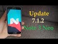 Note 3 Neo Android 7.1.2 Nougat Update installation