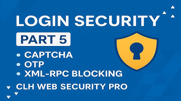 Login Security with CAPTCHA & OTP | CLH Web Security Pro – Part 5 #wordpresssecurity
