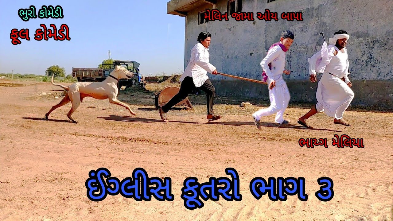 ઈંગ્લીસ કૂતરો ભાગ ૩|bhurocomedy|gujaraticomedy|bccomedy