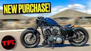 I Sold My Yamaha MT-09 and Bought a 2013 Harley-Davidson Forty Eight!