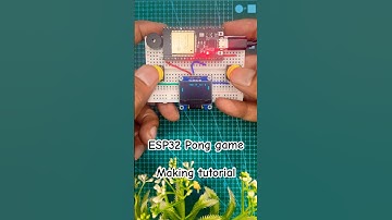 ESP32 Pong Game #diy #funproject