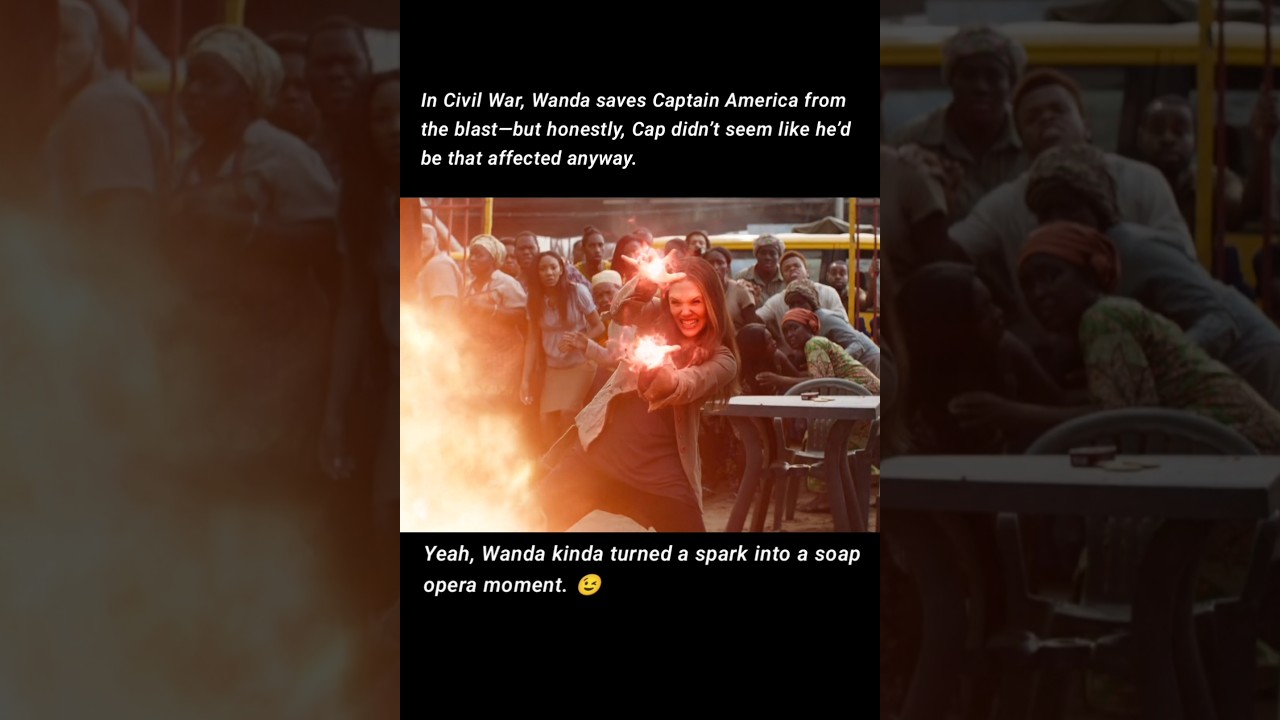 Captain America: Civil War – Did Wanda Overplay Saving Cap? 🛡️✨