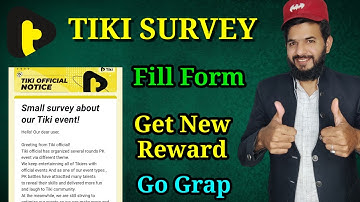 Tiki apps survey form | small survey about our tiki event | Tiki apps pk event form survey