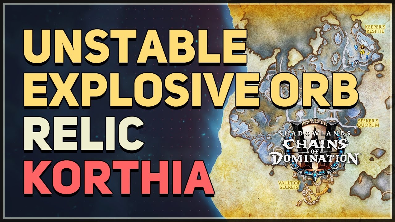 Unstable Explosive Orb WoW - YouTube
