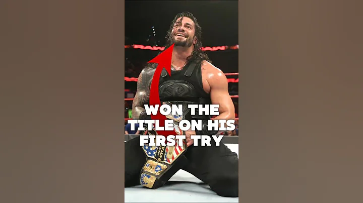 WWE Wrestlers who won a title on their first try (Part 1) #wwe #wrestling #shorts