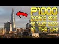 P1000 zooming from the top of the Tallest Building in the UK! (Part 1)